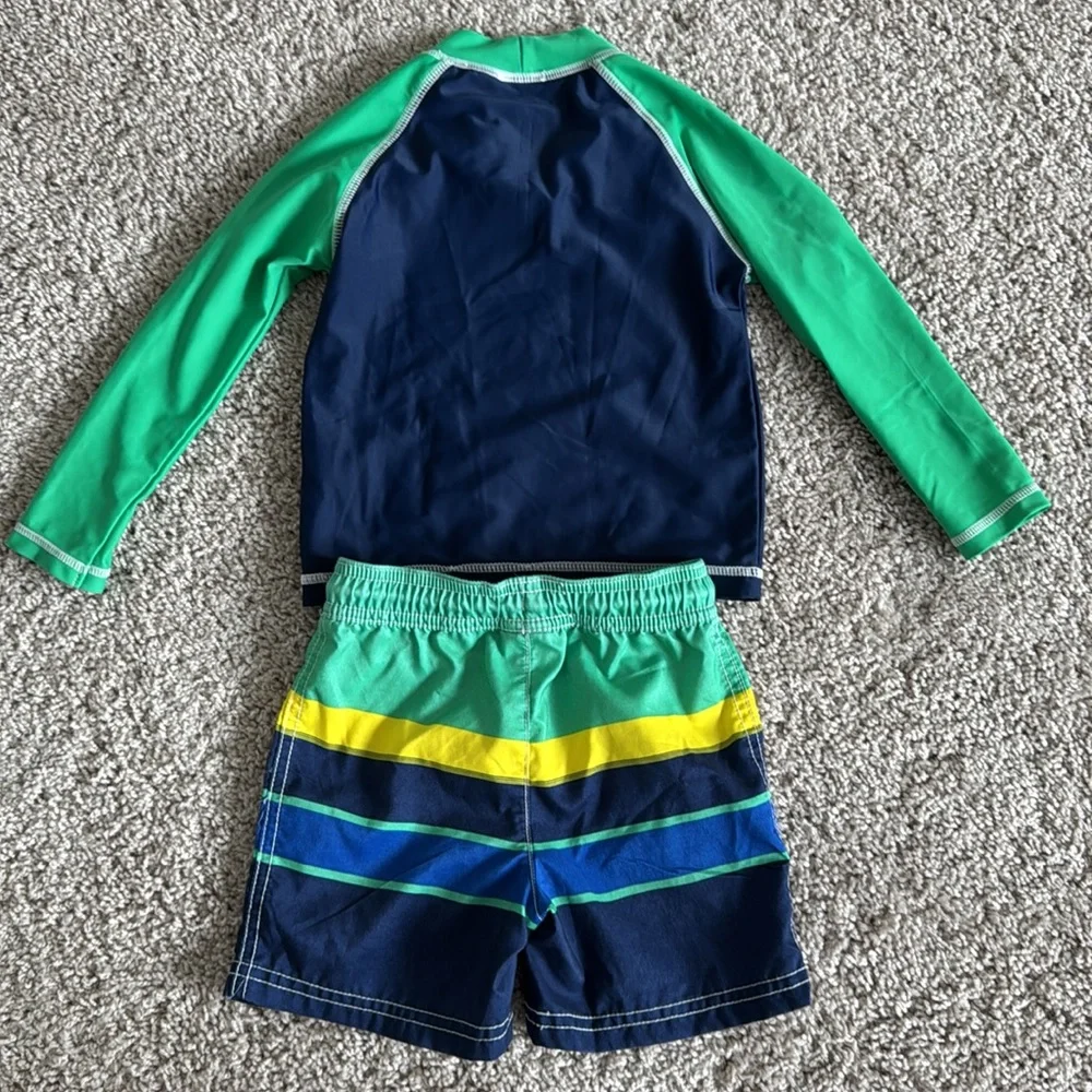 Carters toddler boy swim suit, size 24 months